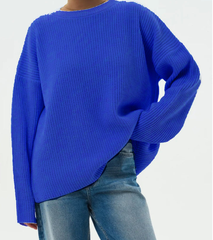 Women’s casual chunky knit sweater with wide sleeves and a modern cut Lune London