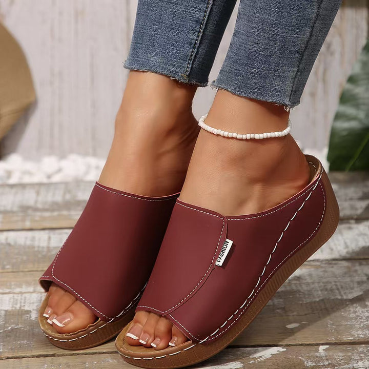 Ladies Chic Heeled Sandals Lune London