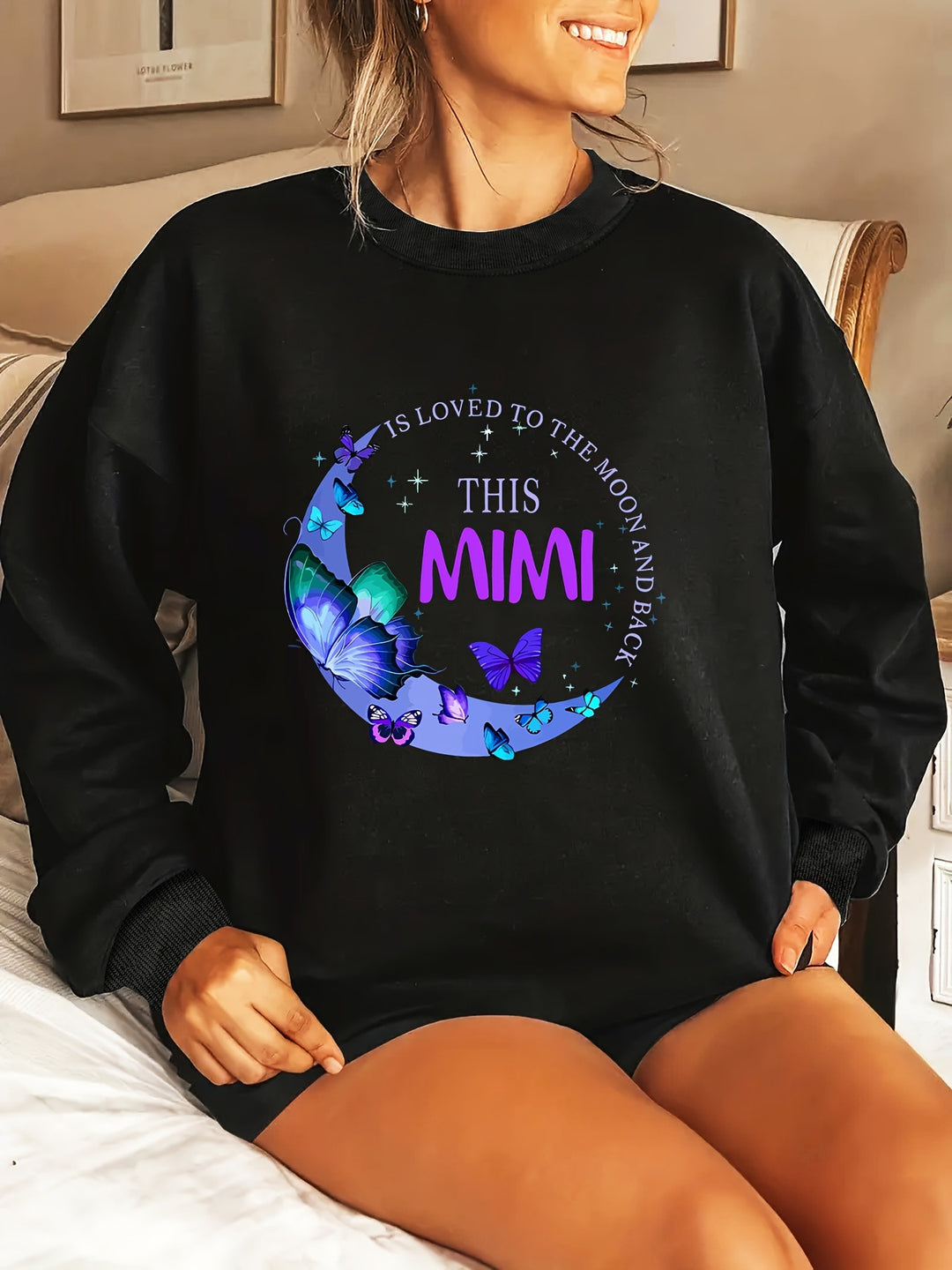 Sweat-shirt graphique femme Chic & Stil