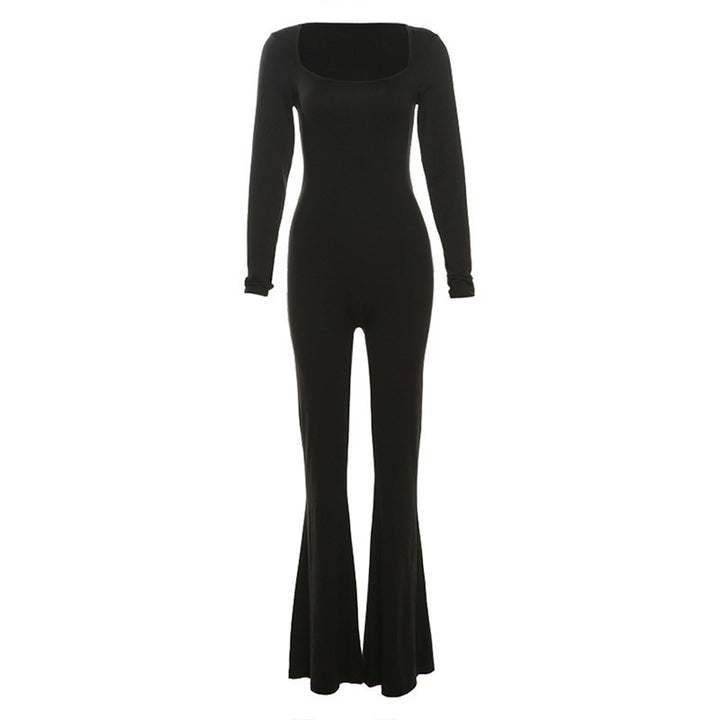 Ladies Long Sleeve Jumpsuit Lune London