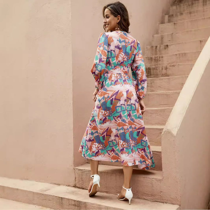 Lune London Wrap Maxi Dress for Women