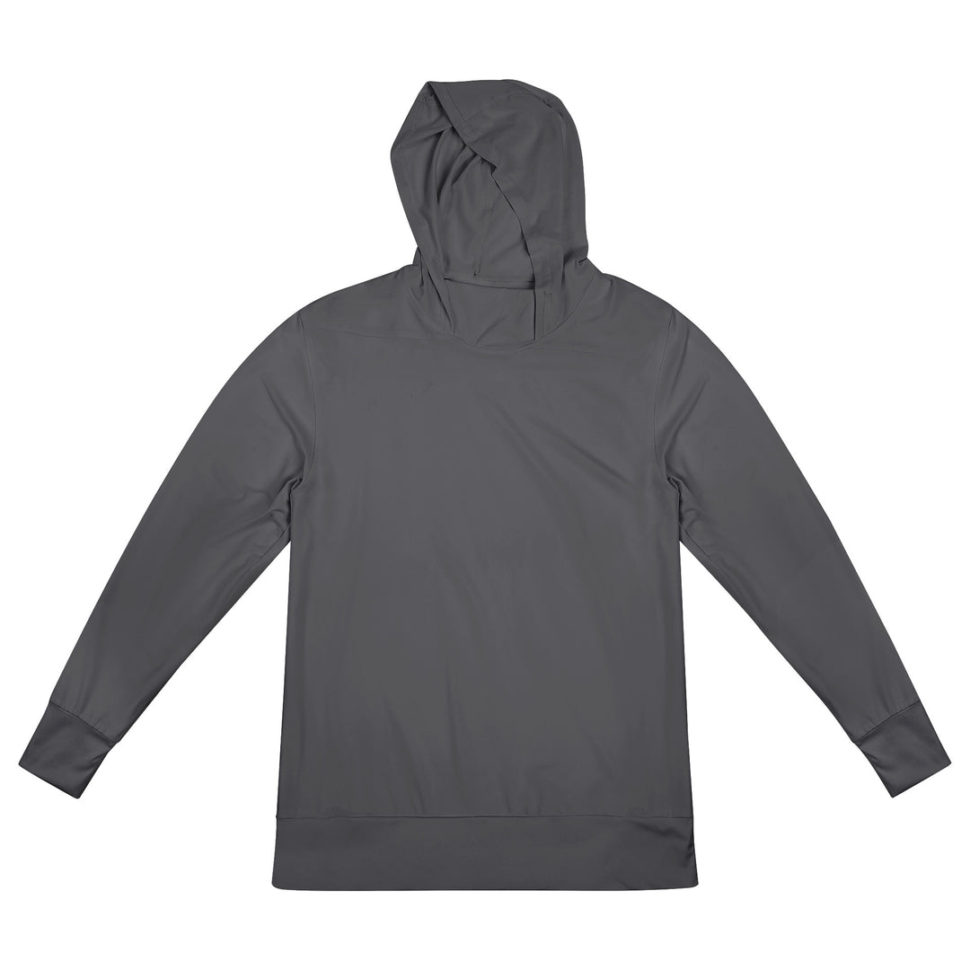 Men's Breathable Training Top with Innovative Hood and Moisture-Regulating Fabric Lune London