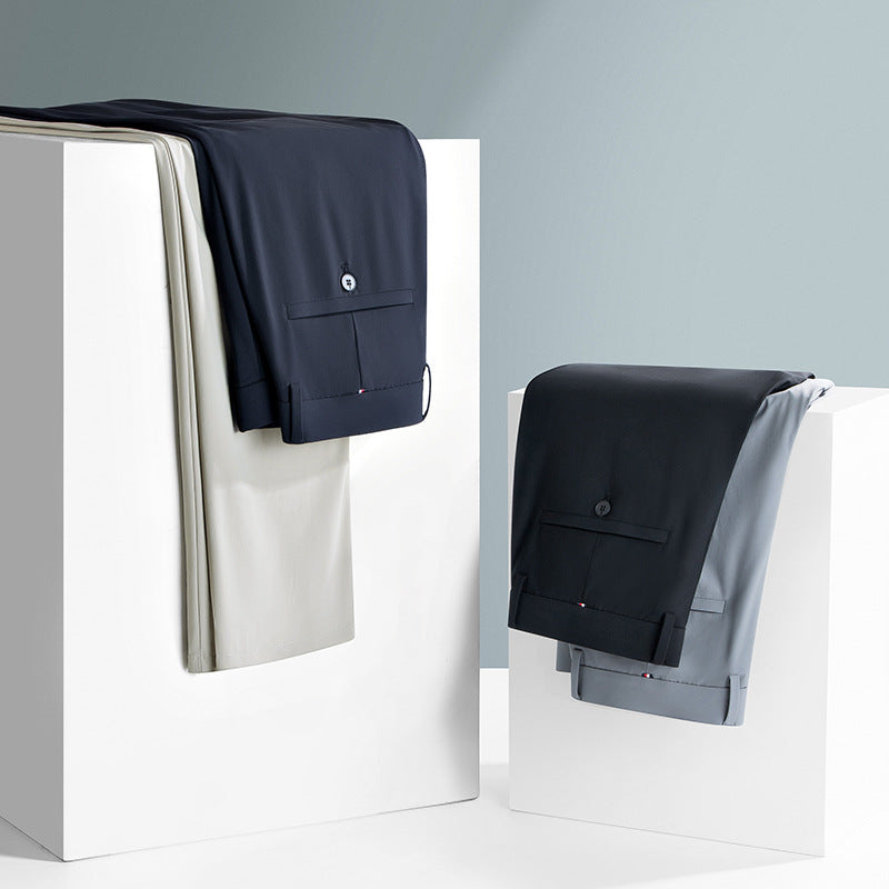Elegant suit pants for men with breathable structure and slim fit Lune London
