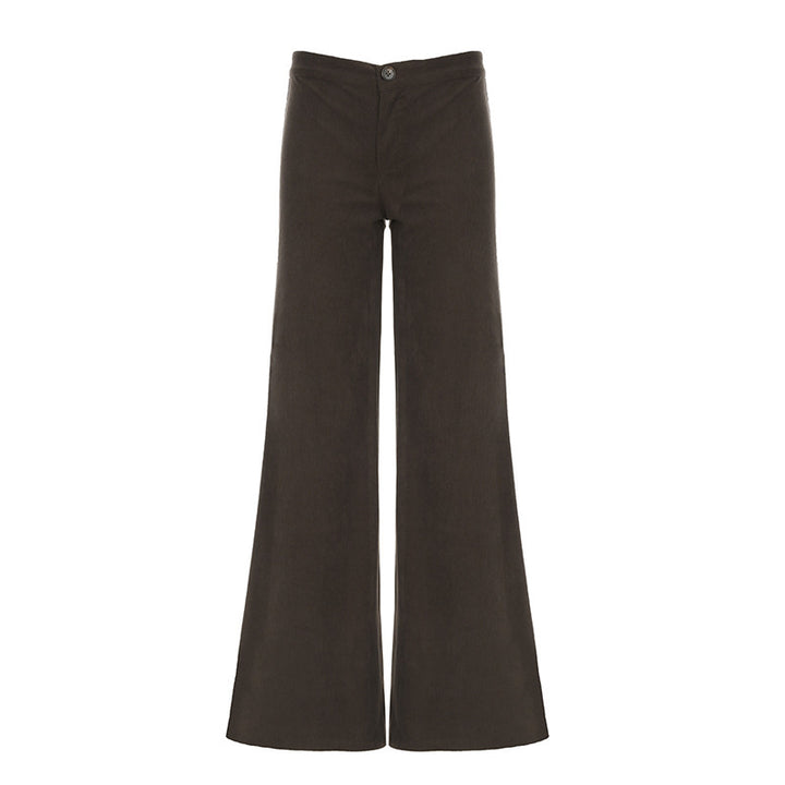 Wide-leg trousers for women in soft high-waisted fabric Chic and Style