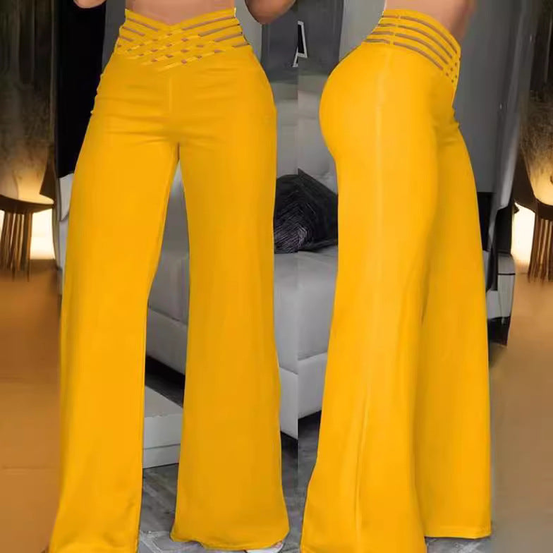Women Elegant and Comfortable Flared Pants Lune London