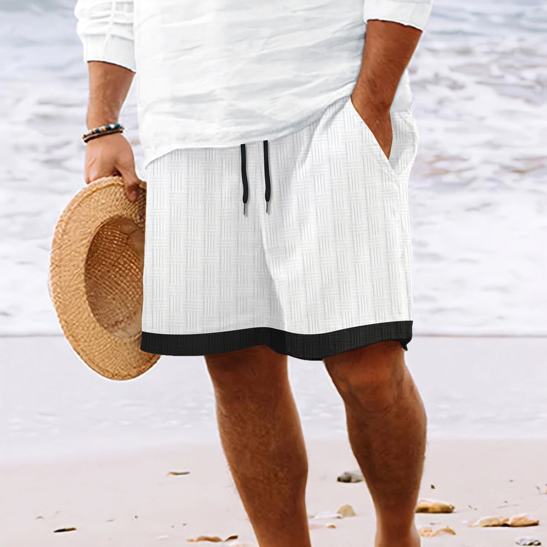 Chic and Stylish Structured Men's Beach Shorts