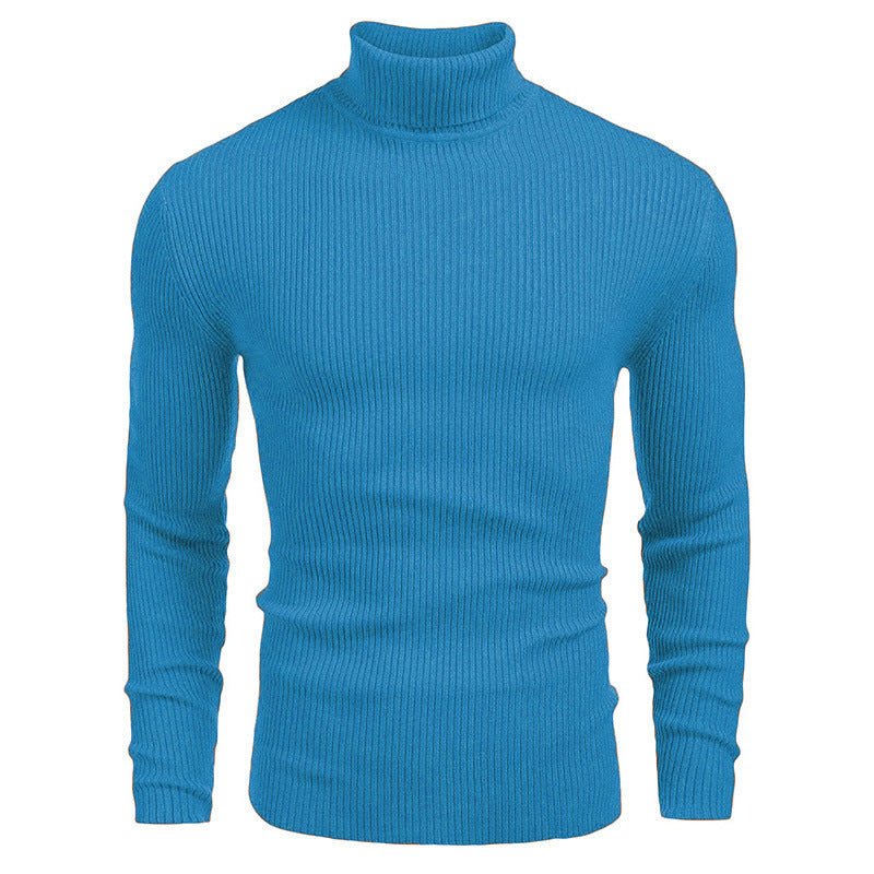 Men's High-Quality Ribbed Turtleneck Sweater Lune London