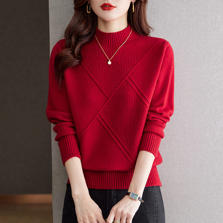 pull femme élégant avec design en relief Lune London
