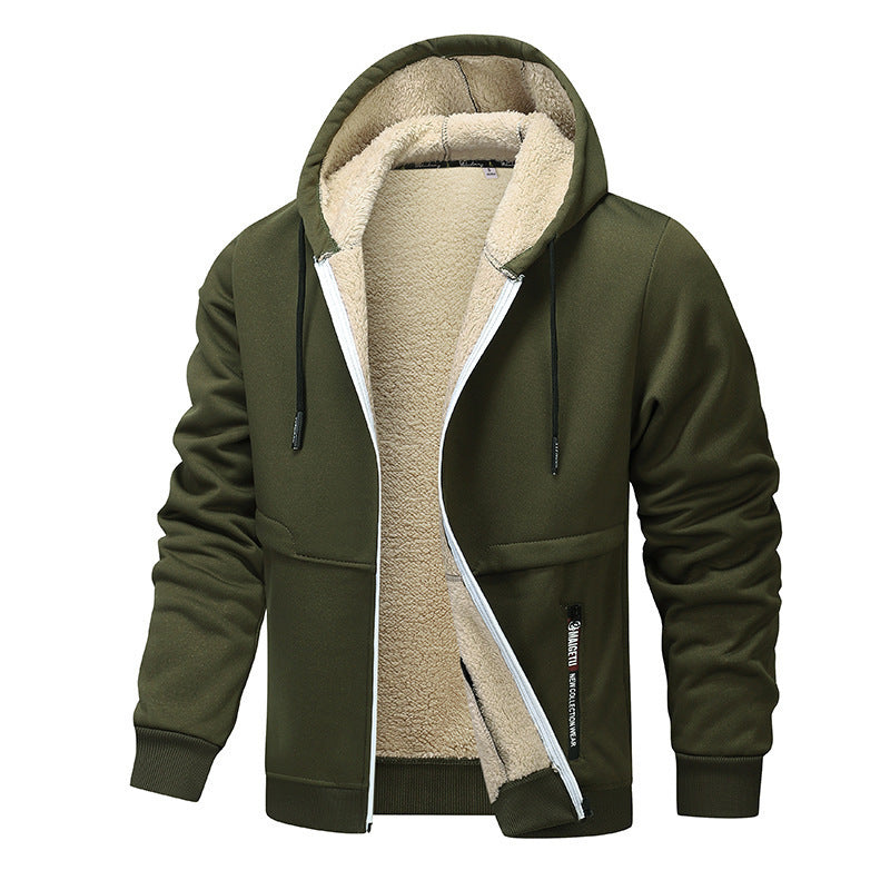 Comfortable fleece jacket for men with high-quality interior Lune London