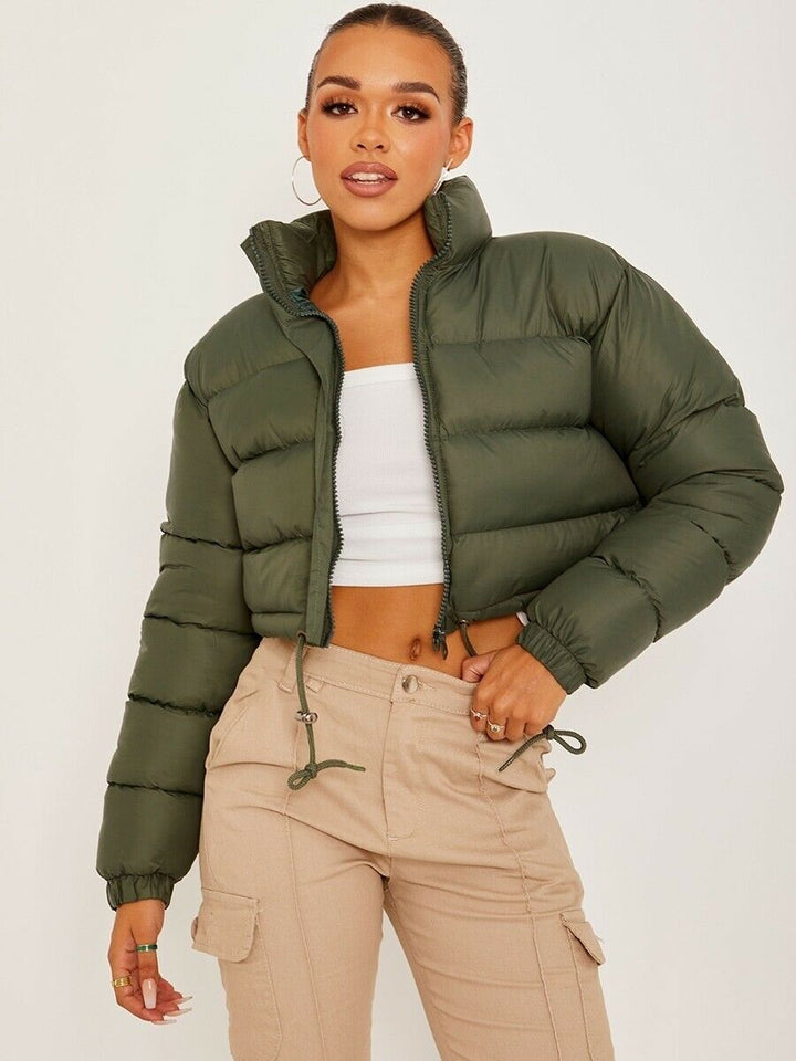 Ladies stylish, short cut padded jacket Lune London