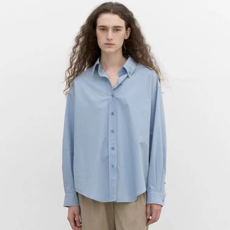 Chemise élégante pour femmes, ample, en tissu coton léger Chic & Stil