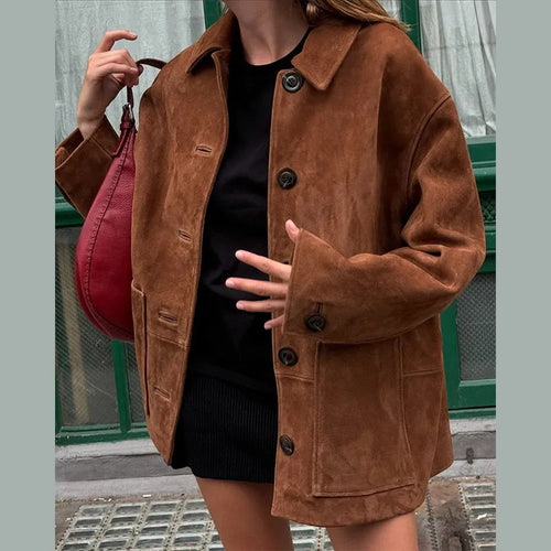 Lady casual overshirt jacket Lune London