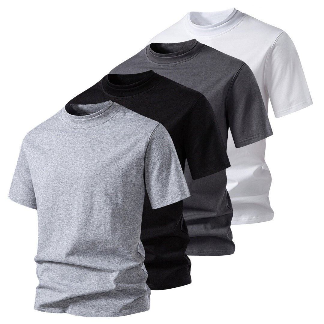 High-quality cotton round neck t-shirt for men Lune London