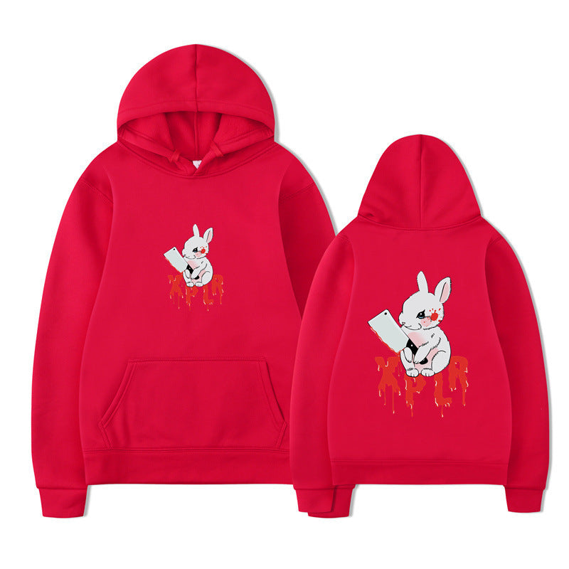 Women's hoodie with striking cartoon motif and comfortable fit Lune London