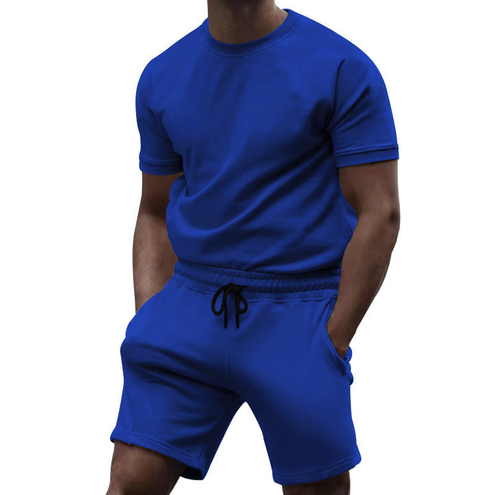 Casual sports set for men with high-quality crew neck and elastic waist Lune London