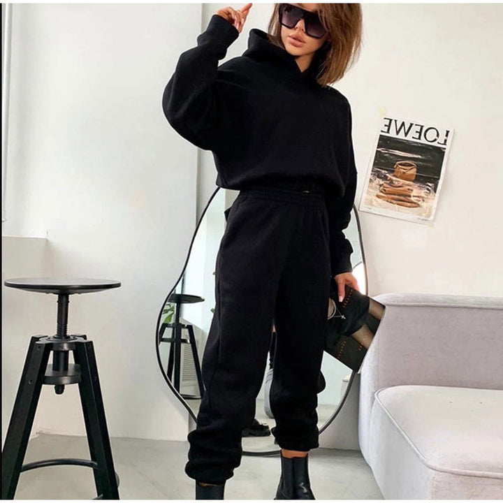 Women's Cozy Sweatshirt and Pants Set Lune London