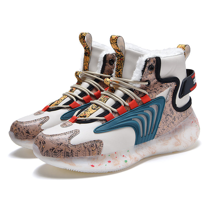 High-top sneakers for women with insulated inner lining and non-slip sole Lune London