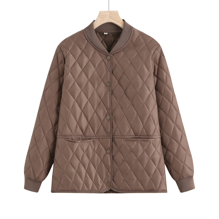 Quilted transition jacket for women with practical pockets and modern cut Lune London