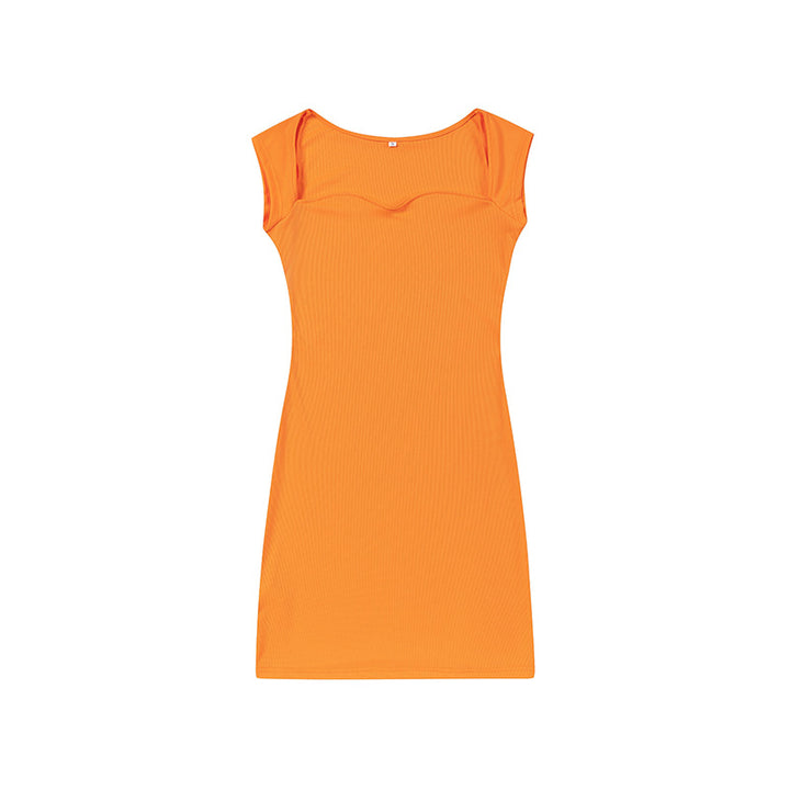 Fitted dress for ladies with short sleeves Lune London