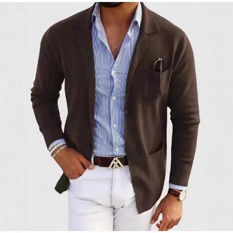 Elegant knitted jacket for men Lune London