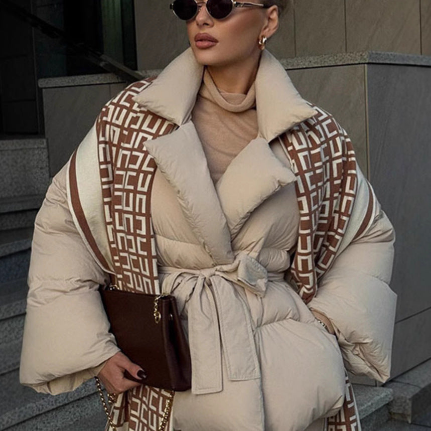 Women Trendy Wrapped Coat Lune London