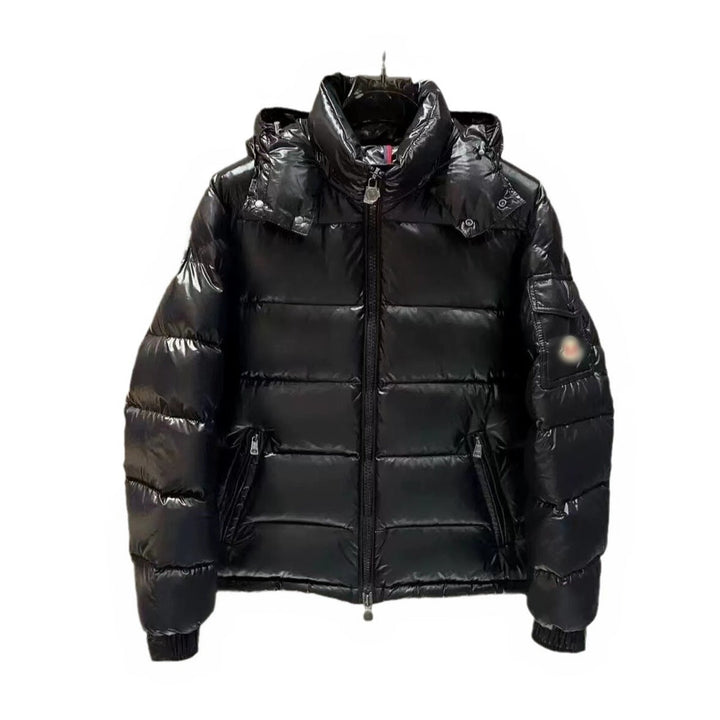Women's High Gloss Down Jacket Chic Und Stil