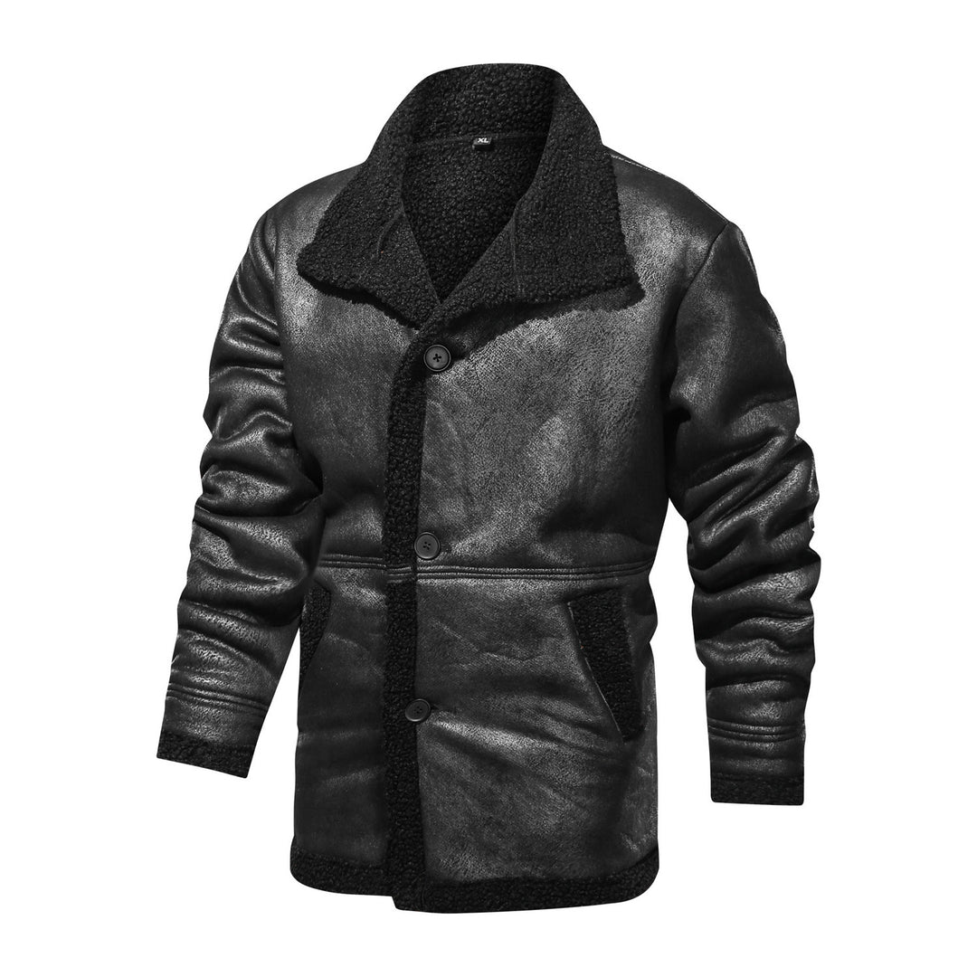 Fashionable men's jacket with warm plush lining Lune London