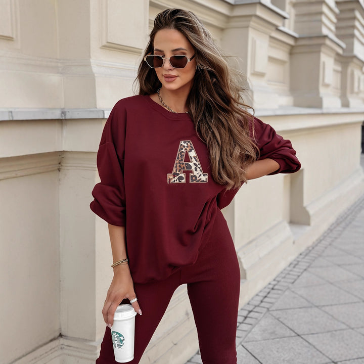 Lune London women's leopard print sweatshirt