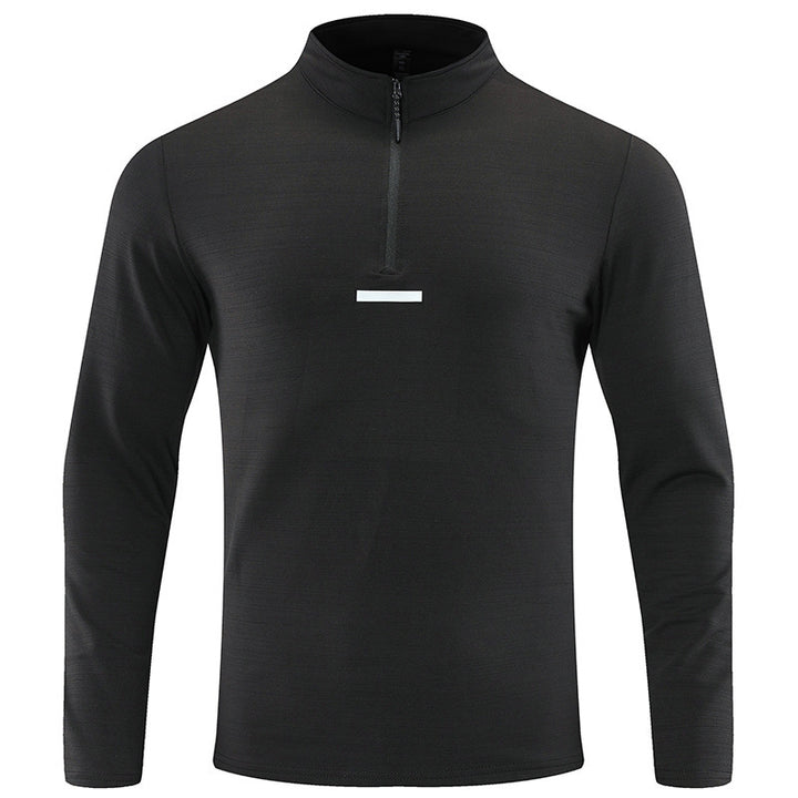Functional pullover for women with high collar and half-zip Lune London