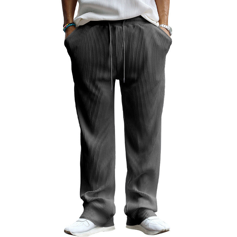 Ladies High Quality Chic Pleated Pants