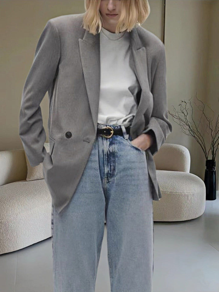 Ladies oversized blazer fashionable and stylish Lune London