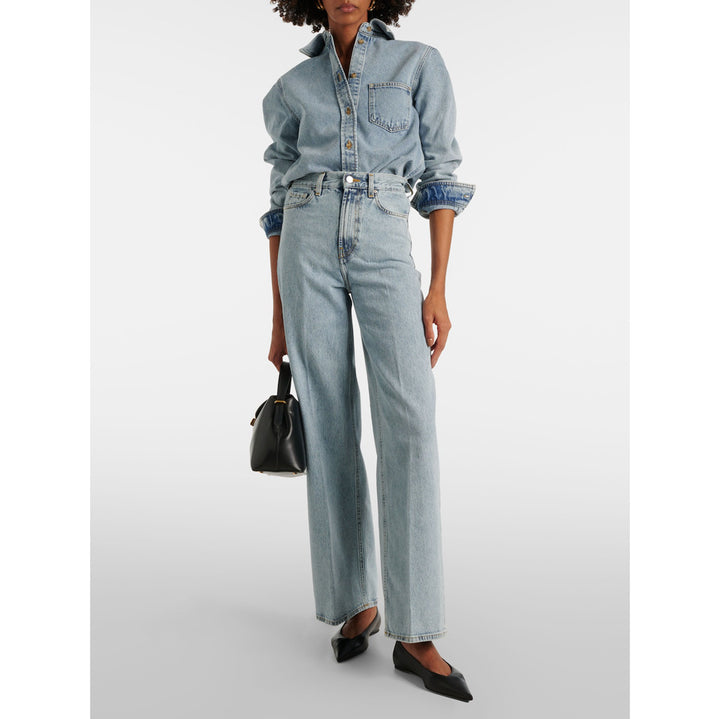 High-waisted jeans for women, loose fit Lune London