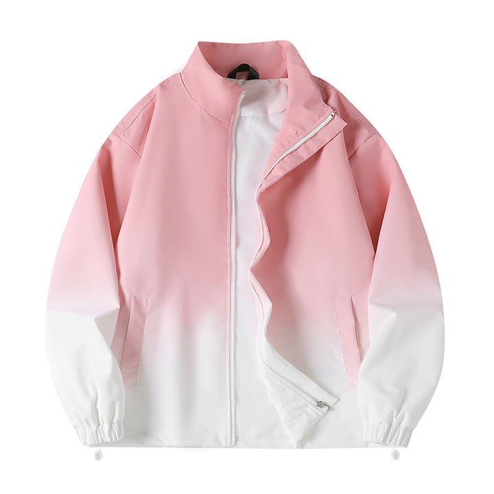 Stylish transition jacket for men with innovative color gradient Lune London