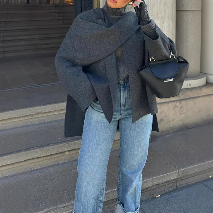 Ladies Oversized Wool Jacket Lune London