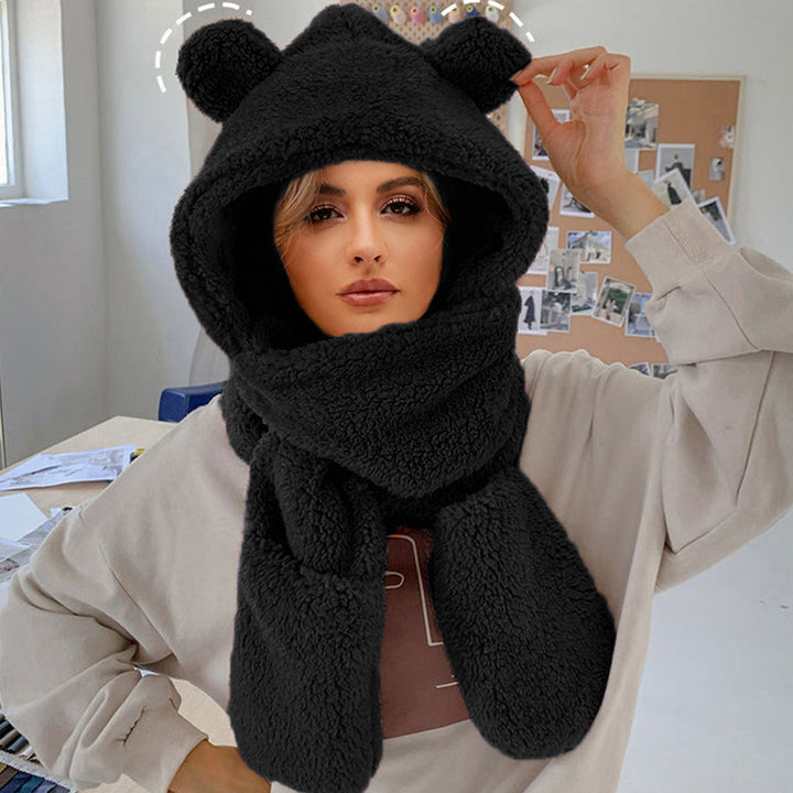 Ladies Cozy Beanie with Chic Scarf and Style