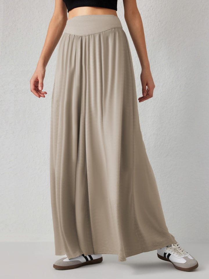 Airy maxi skirt for women with a loose fit and elastic waist Lune London