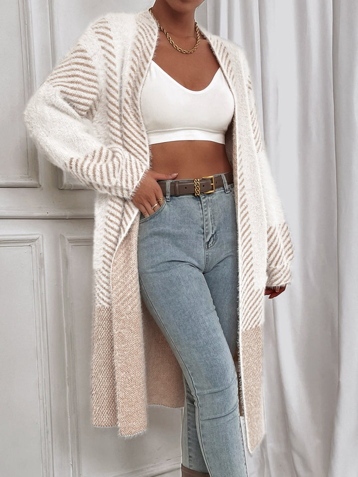 Women's cardigan with geometric pattern Lune London