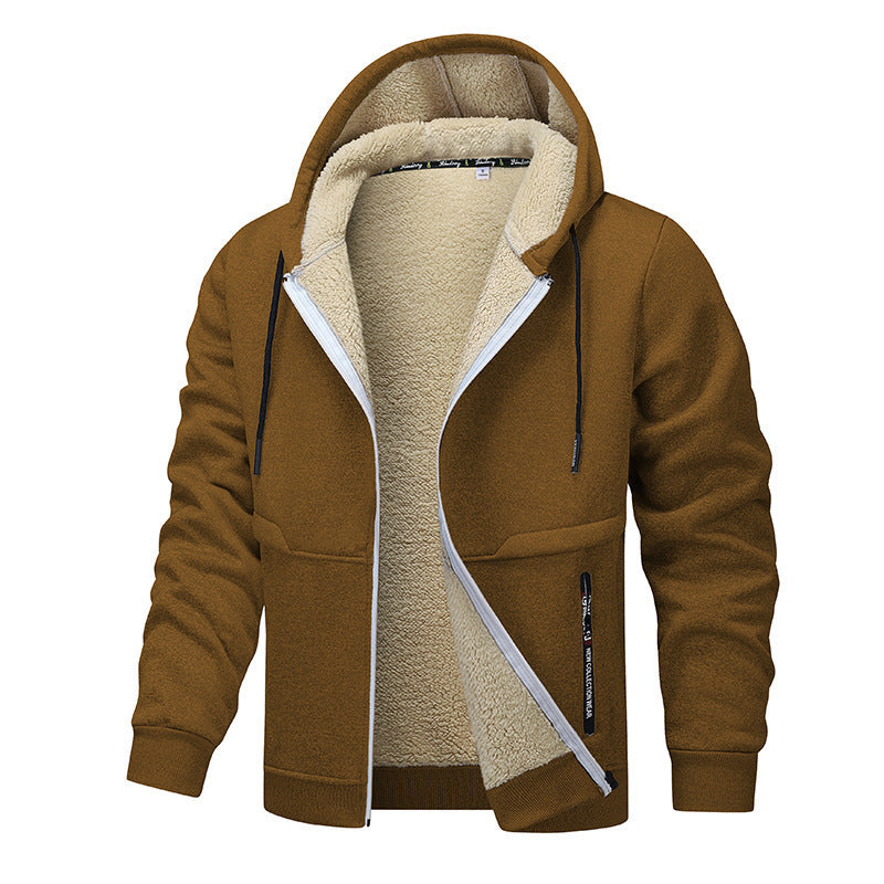 Comfortable fleece jacket for men with high-quality interior Lune London