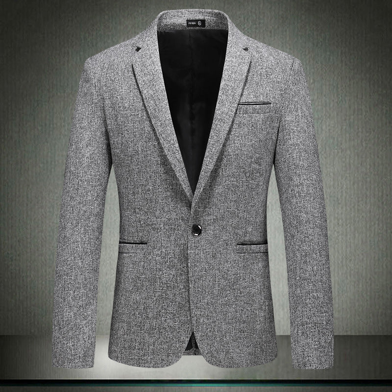 Elegant blazer for men with textured design and tailored fit Lune London