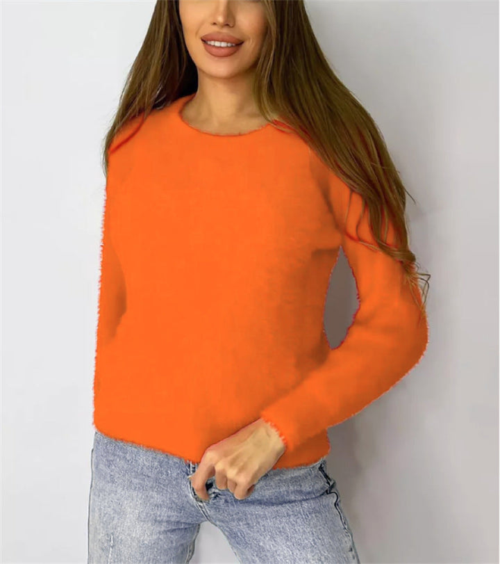 Women Fluffy Fashionable Sweater Lune London