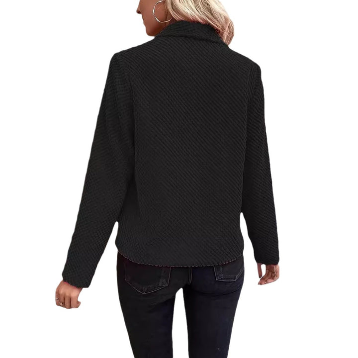 Ladies casual Waffle pique jacket Lune London
