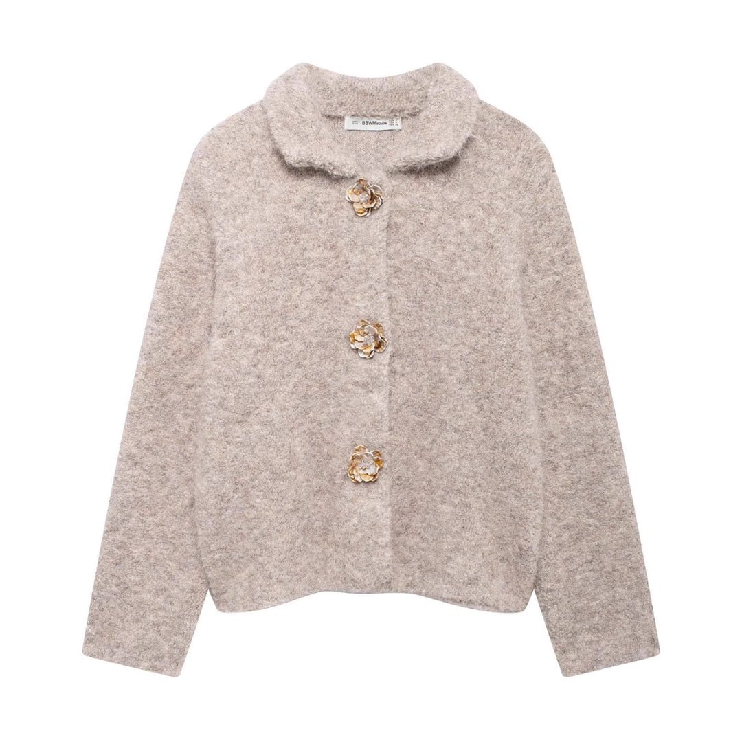 Chef jacket for women with decorative button details Lune London