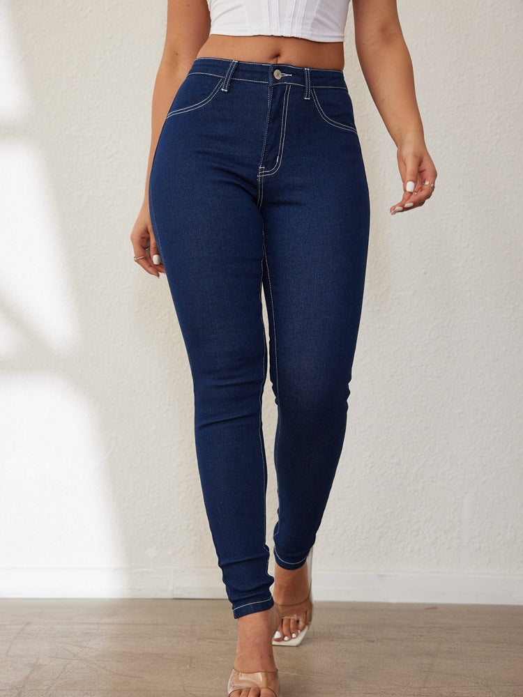 High-waisted skinny jeans for women Lune London