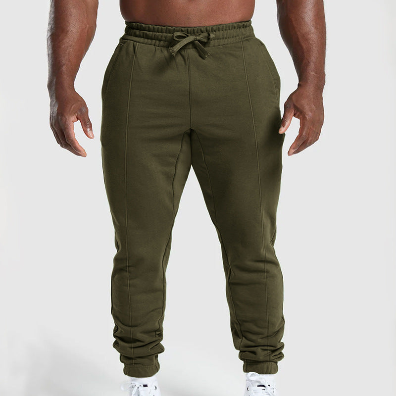 Men's sporty leisure pants with elastic waist and side pockets Lune London