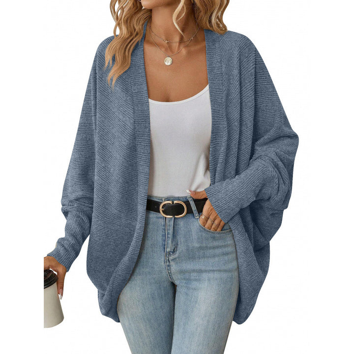 Women casual knitted cardigan with oversized fit and relaxed sleeves Lune London