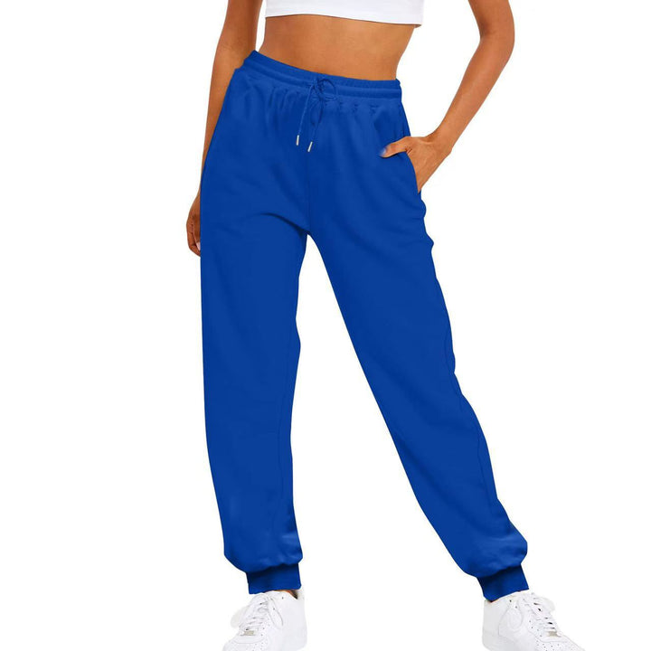 Women's comfortable jogging pants with elastic waistband and side pockets Chic & Stil