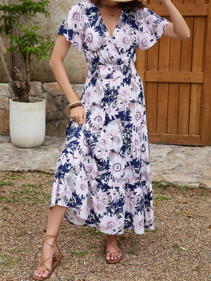 Chic and Stylish Floral Wrap Maxi Dresses for Women