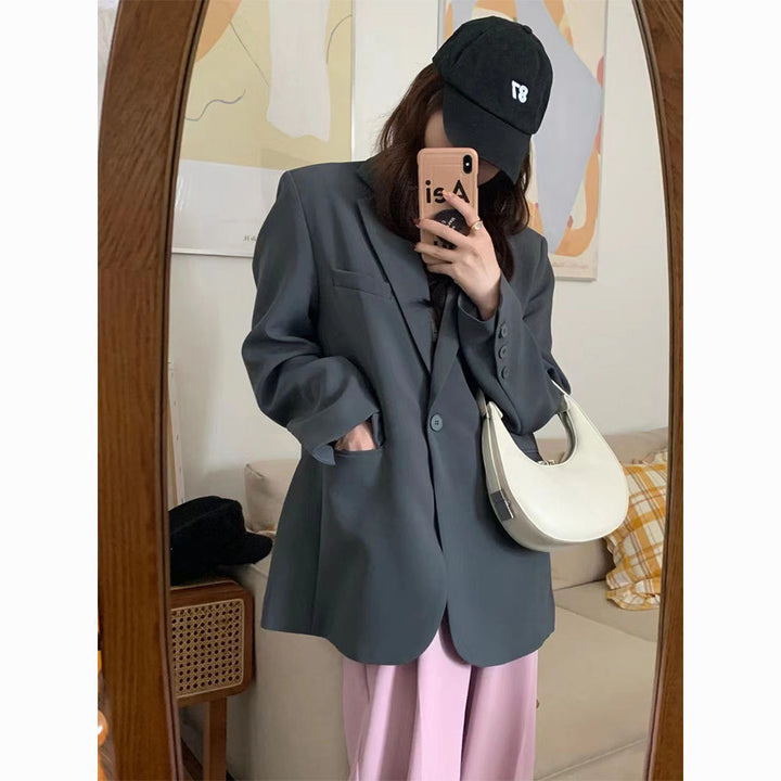 Blazer surdimensionné pour femmes en matériau de haute qualité avec poches Chic & Stil