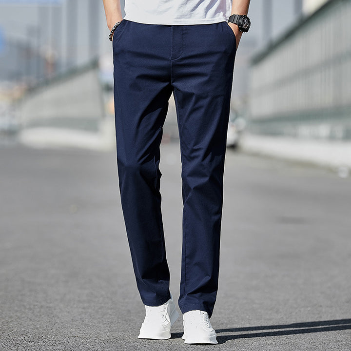 Casual comfortable men's pants with elastic waistband Lune London