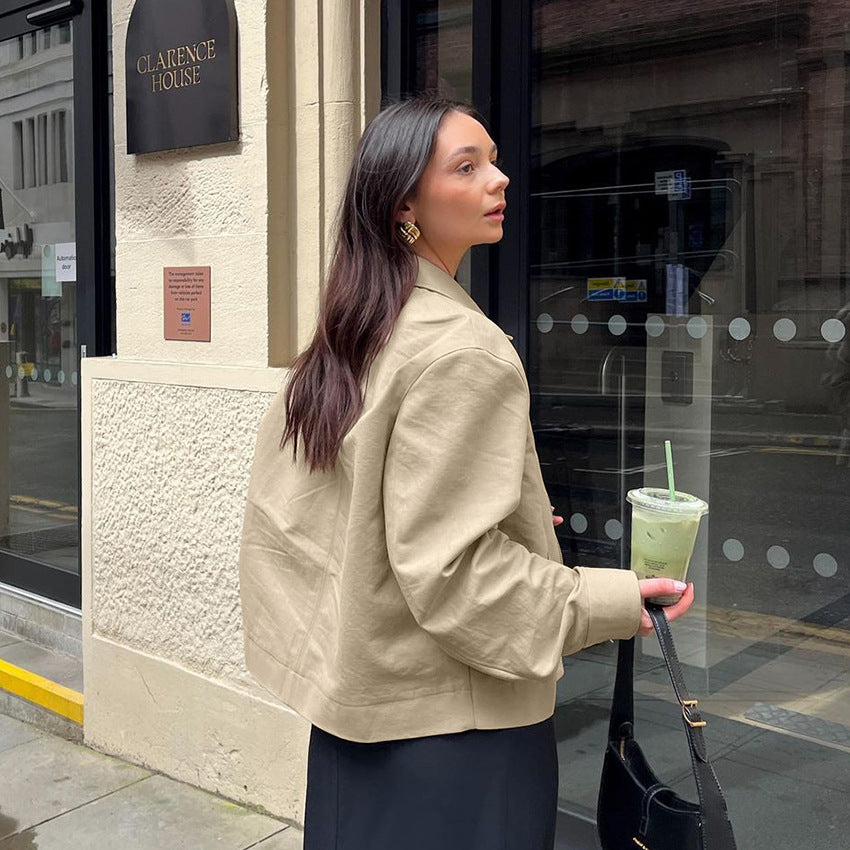 Casual oversized jacket for women with modern cut Lune London